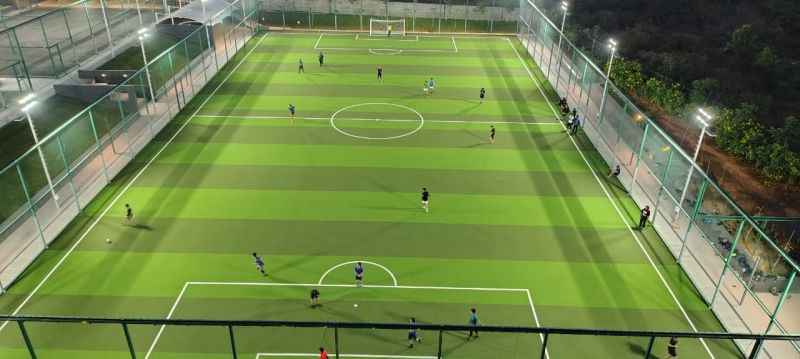 Safety Net & Sports Infrastructure Installation at NMIMS